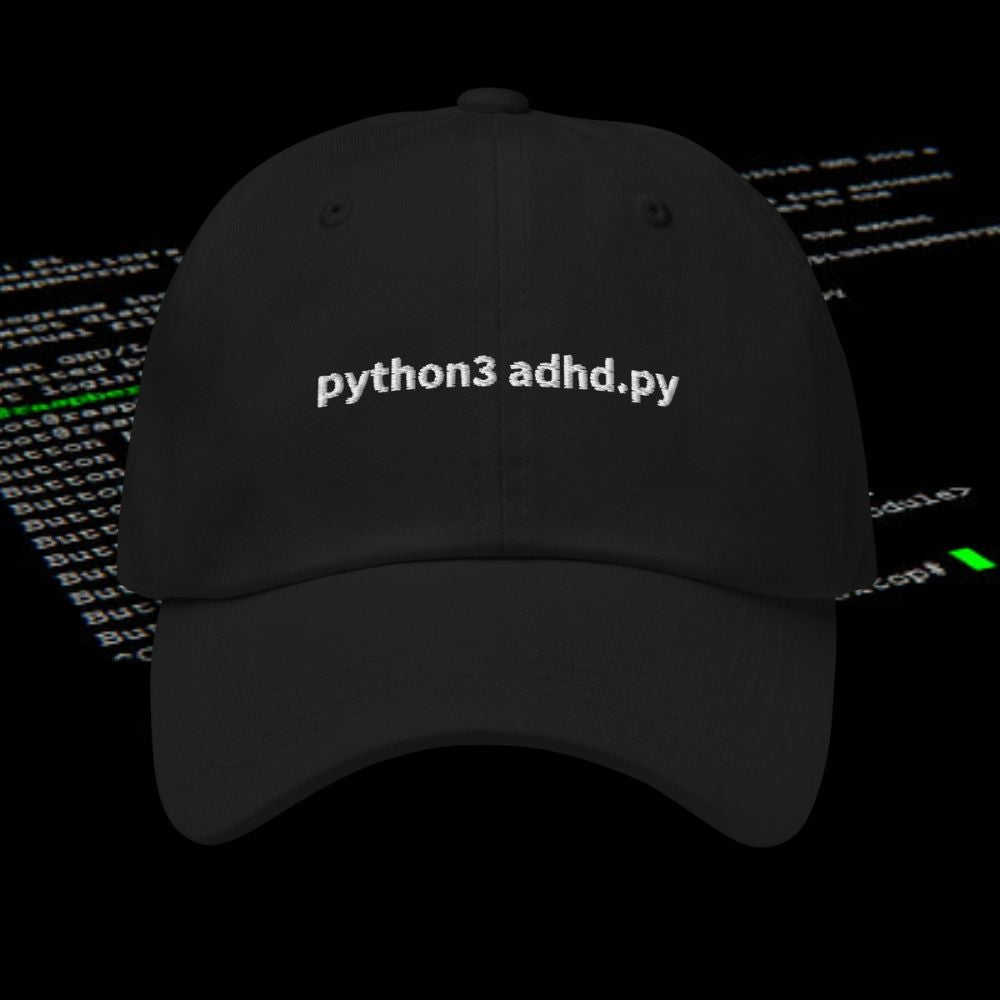 The runADHD hat